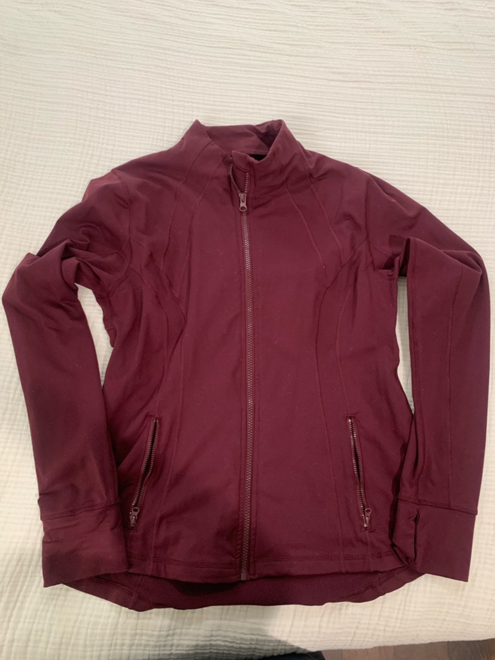 90 Degree By Reflex Women's Plum Full-Zip Utility Jacket